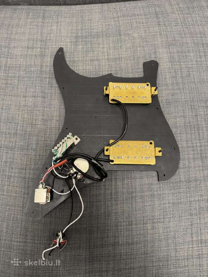 Harley Benton Hh DS pickguard su elektronika - nuotraukos Nr. 2