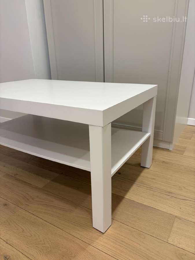 Ikea baltas kavos staliukas - 5€ - nuotraukos Nr. 2
