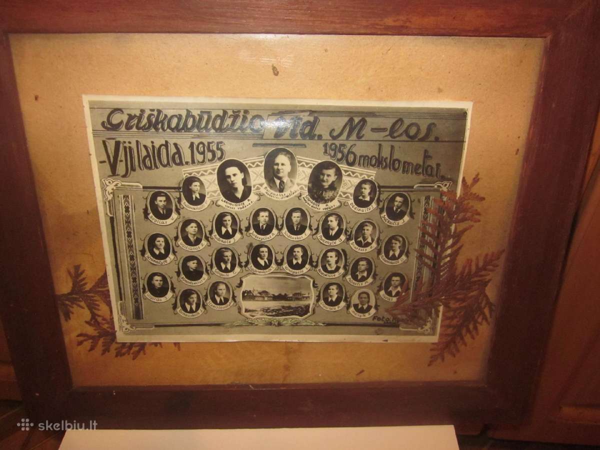 Griškabūdžio 1955-1956 m. M-los laida - nuotraukos Nr. 2