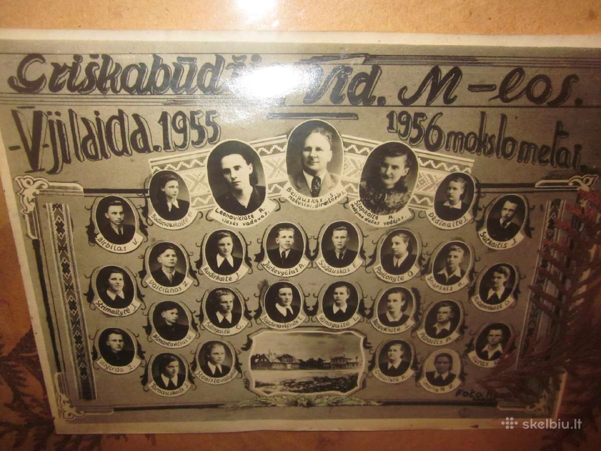 Griškabūdžio 1955-1956 m. M-los laida - nuotraukos Nr. 3