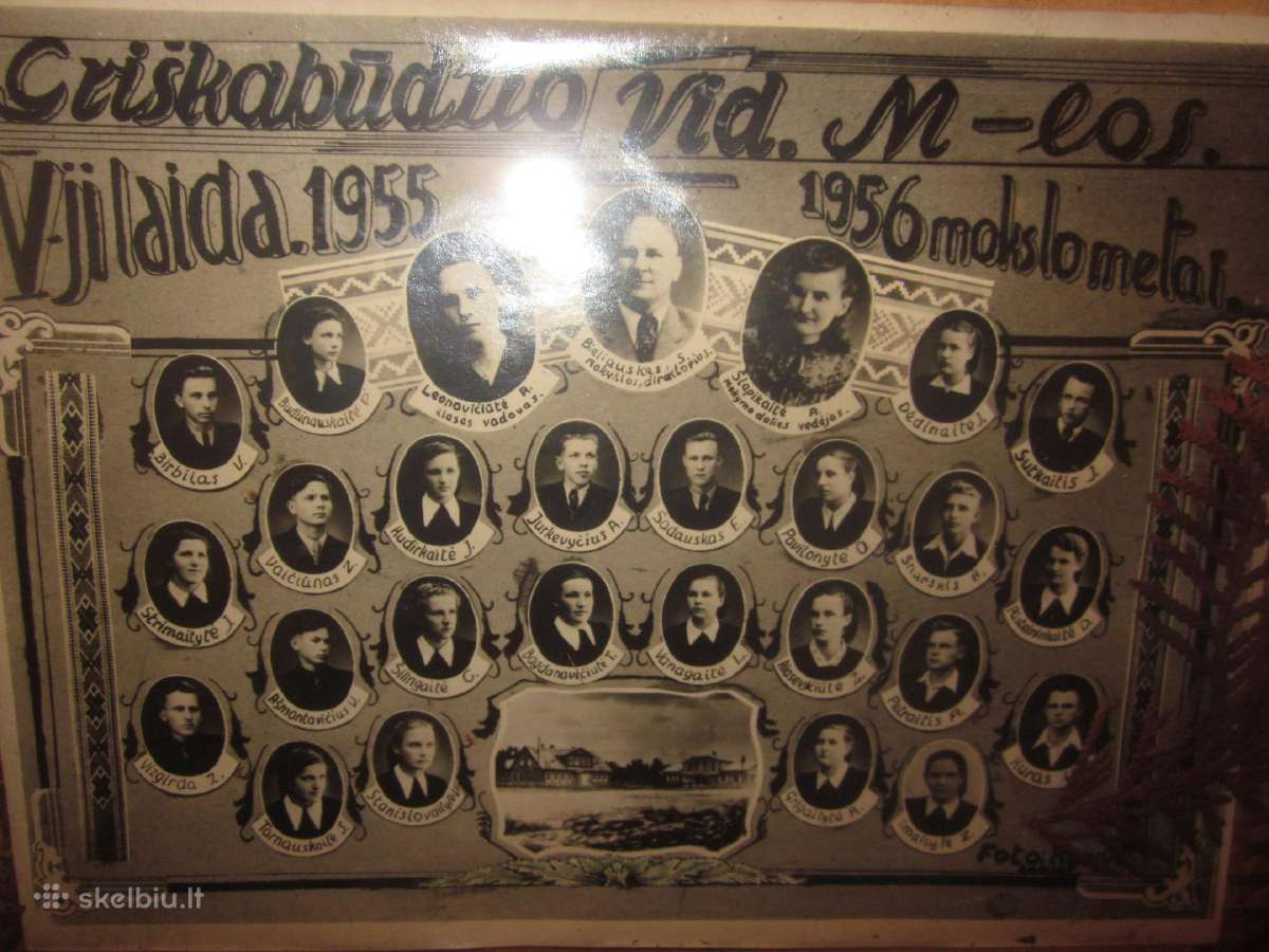 Griškabūdžio 1955-1956 m. M-los laida - nuotraukos Nr. 4