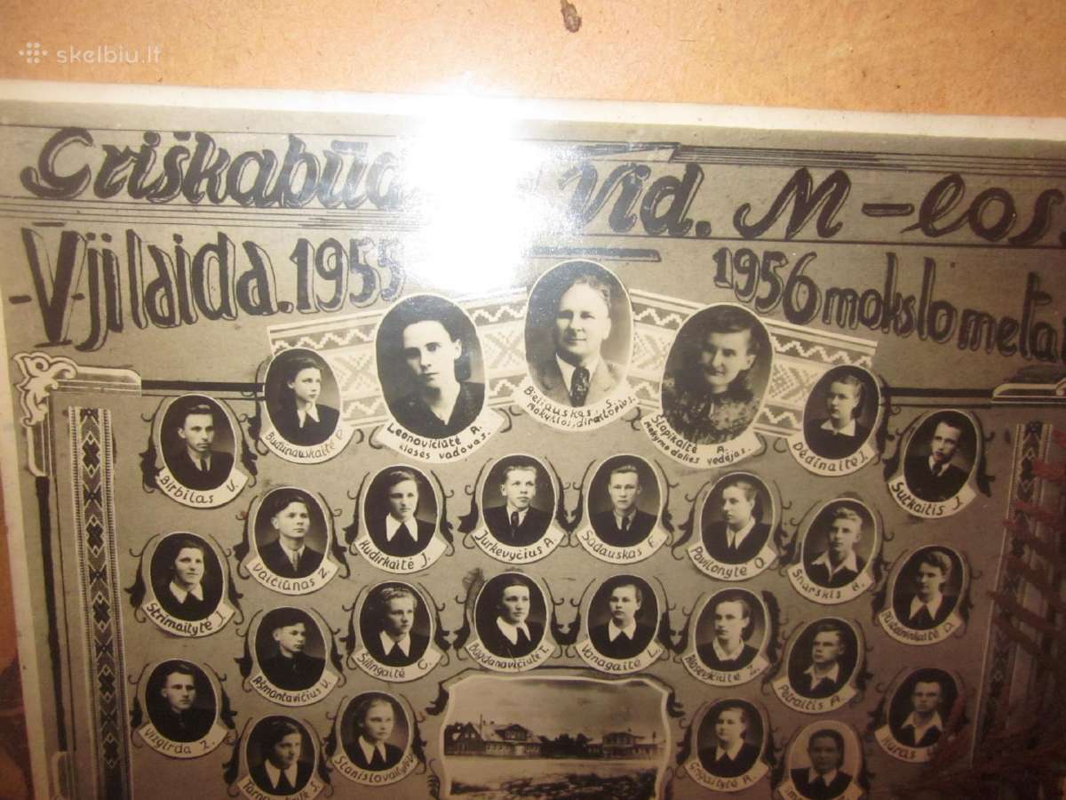 Griškabūdžio 1955-1956 m. M-los laida - nuotraukos Nr. 6