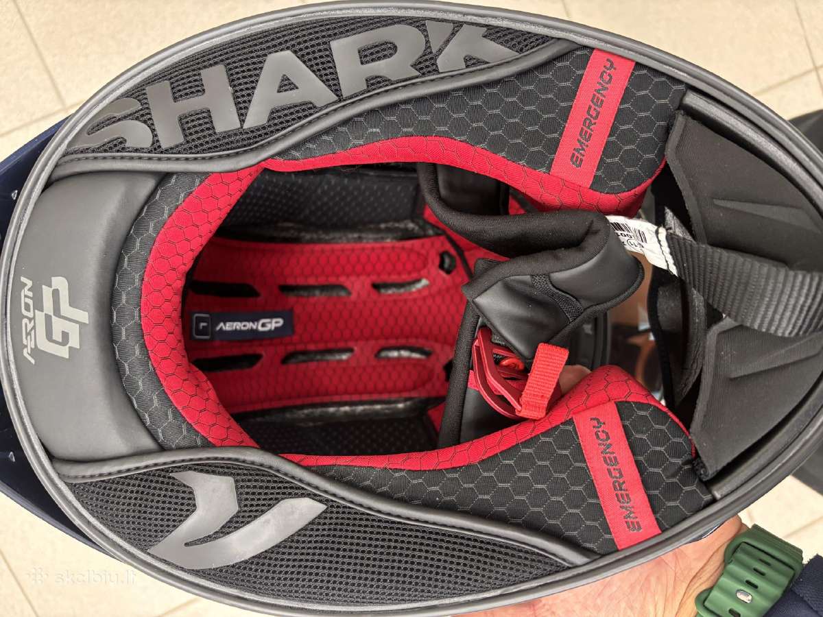 Shark Aeron Gp Šalmas - nuotraukos Nr. 6