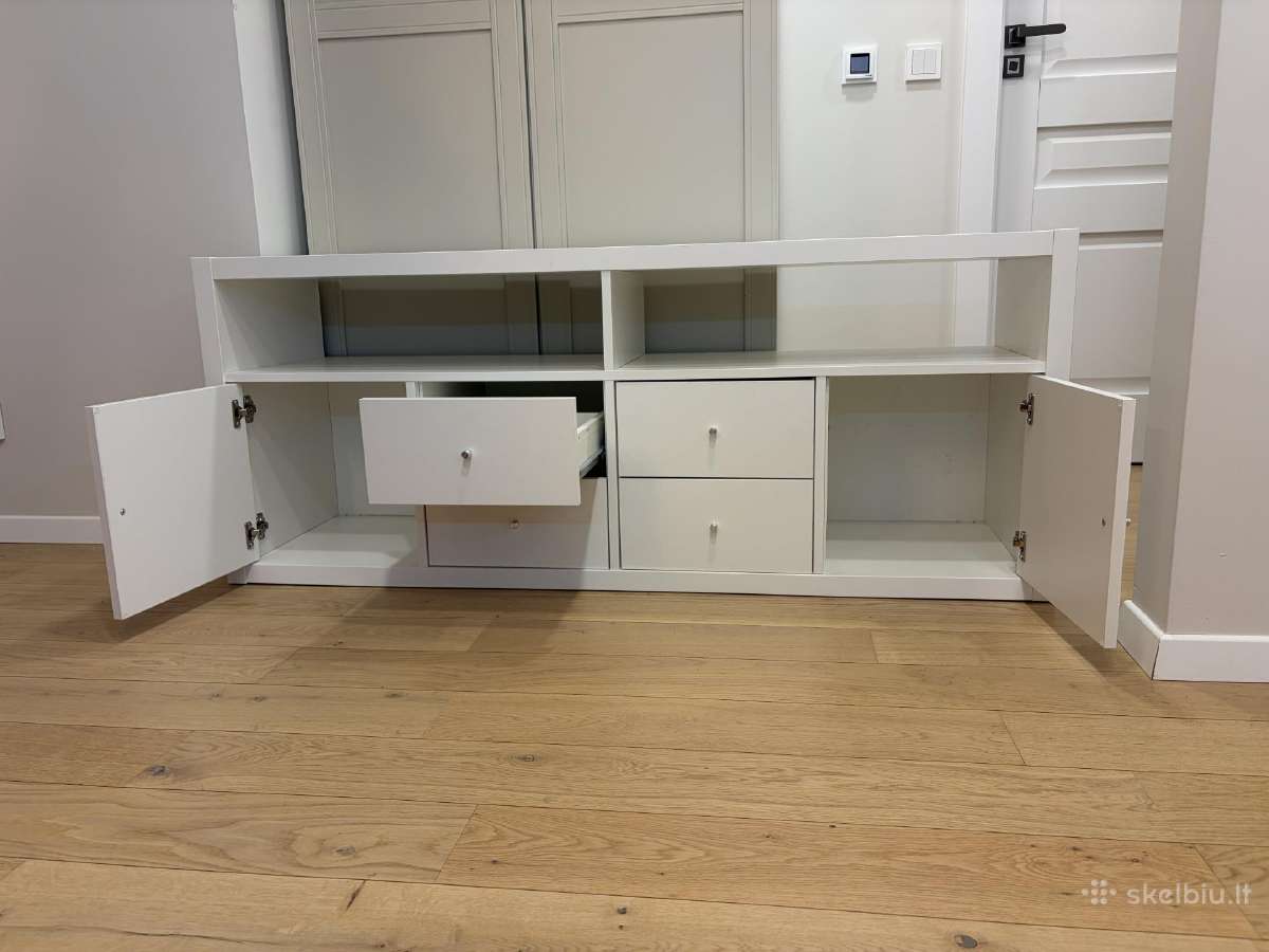 Ikea Kallax TV staliukas su priedais - 60 € - nuotraukos Nr. 4