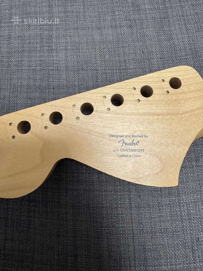 Squier Sonic Mustang Mn originalus klevo grifas - nuotraukos Nr. 4