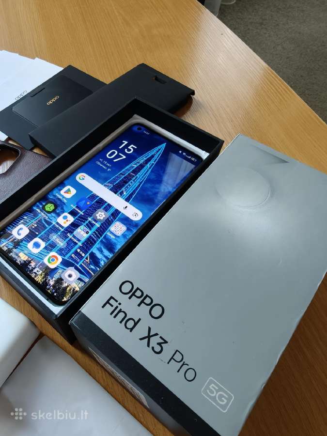 Oppo Find X3 Pro 5G 256gb 12gb RAM - nuotraukos Nr. 3