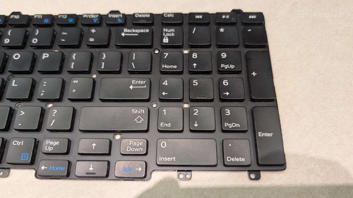 Dell latitude E5550 klaviatūra - nuotraukos Nr. 2