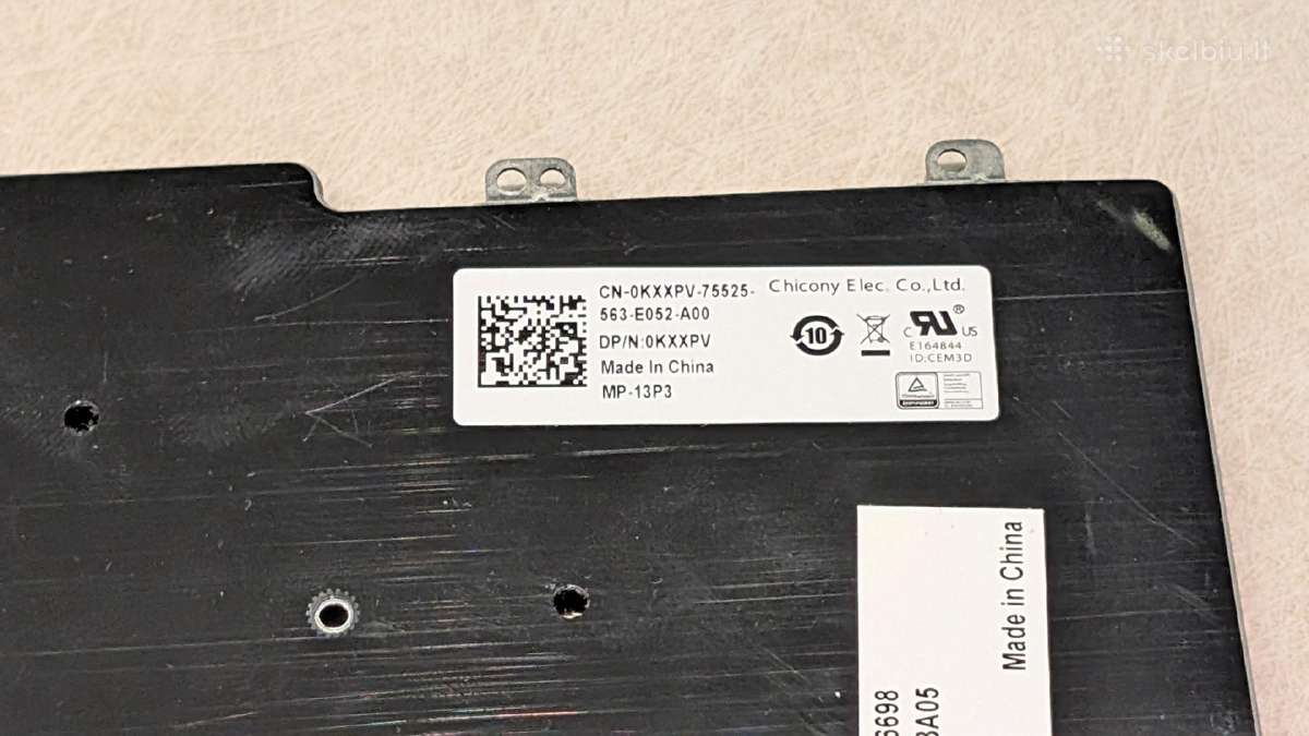 Dell latitude E5550 klaviatūra - nuotraukos Nr. 12