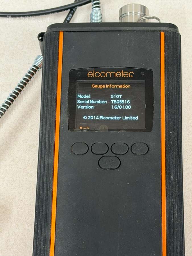 Elcometer 510 F510-50t adhezijos matuoklis, 50 mm - nuotraukos Nr. 6