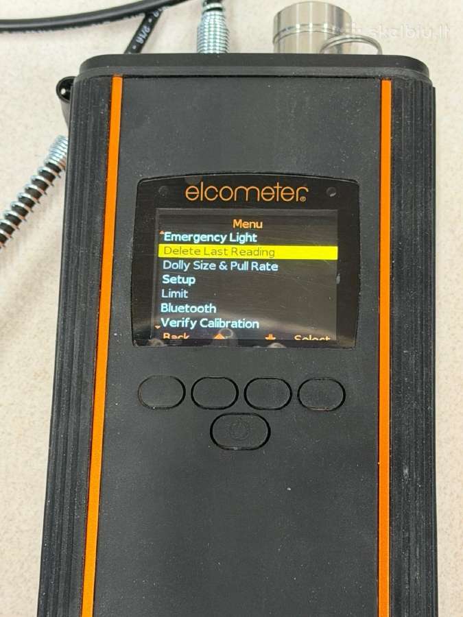 Elcometer 510 F510-50t adhezijos matuoklis, 50 mm - nuotraukos Nr. 8