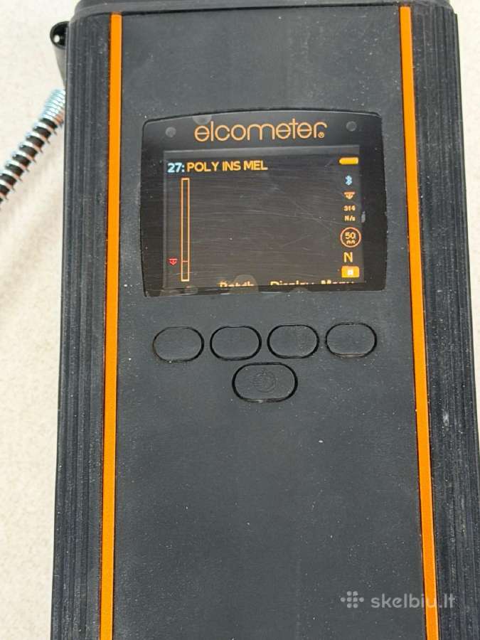 Elcometer 510 F510-50t adhezijos matuoklis, 50 mm - nuotraukos Nr. 9
