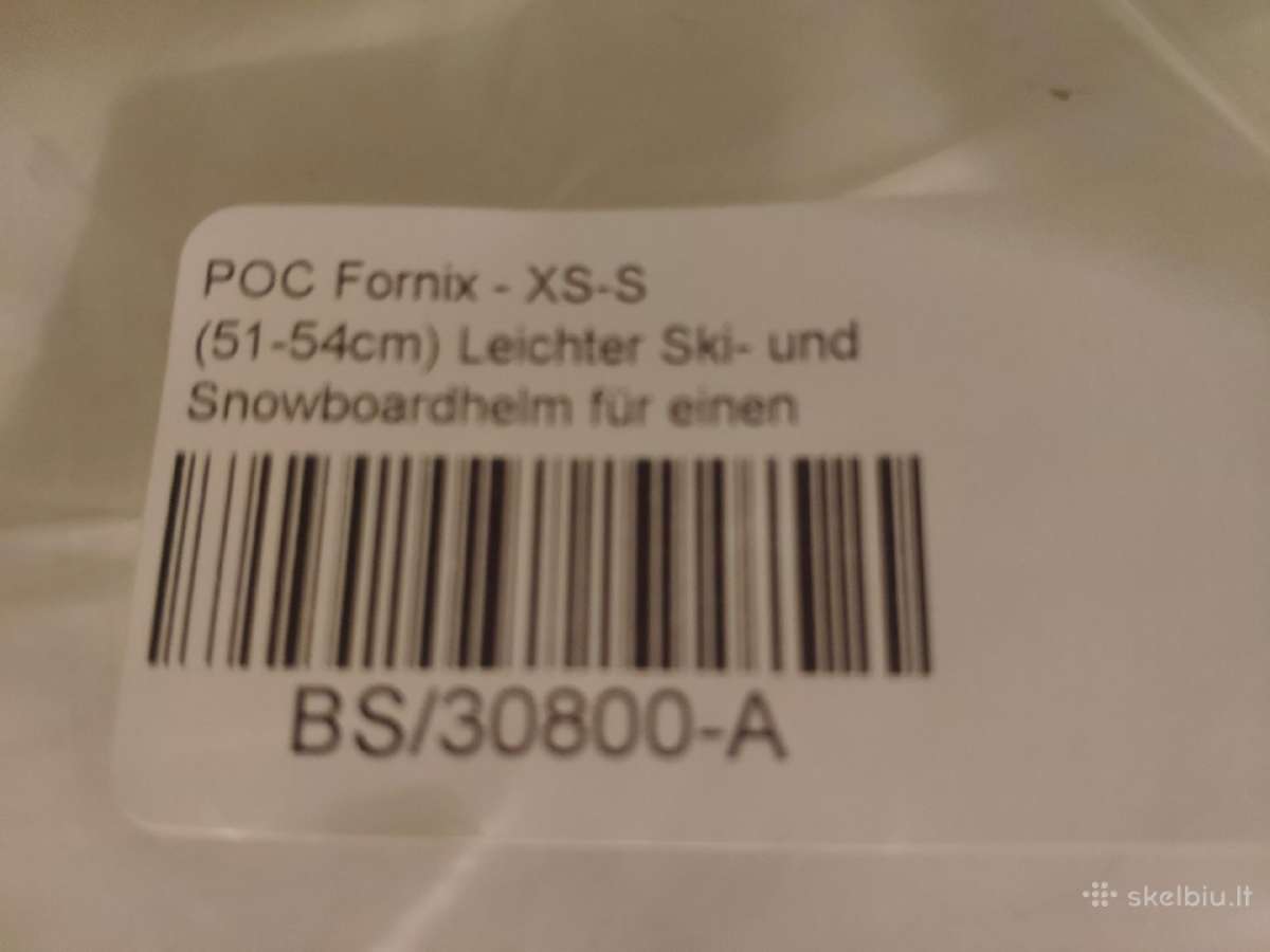 Slidinėjimo šalmas Poc Fornix - nuotraukos Nr. 6