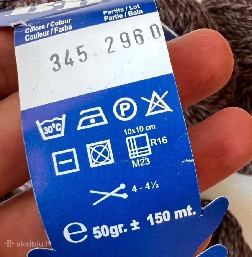 Alpakos vilnos mezgimo siūlai Bb Filati - nuotraukos Nr. 2