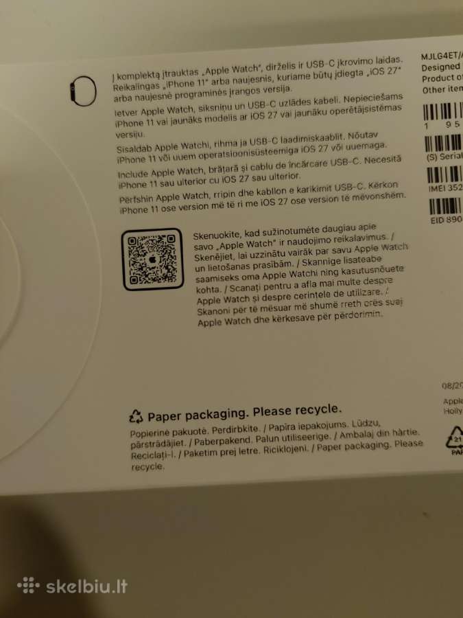 Apple Watch Se 3 Lte - nuotraukos Nr. 3