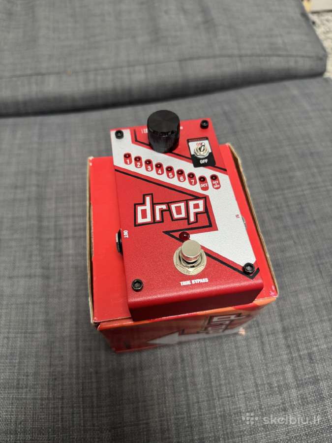 Digitech Drop – gitaros pedalas - nuotraukos Nr. 4