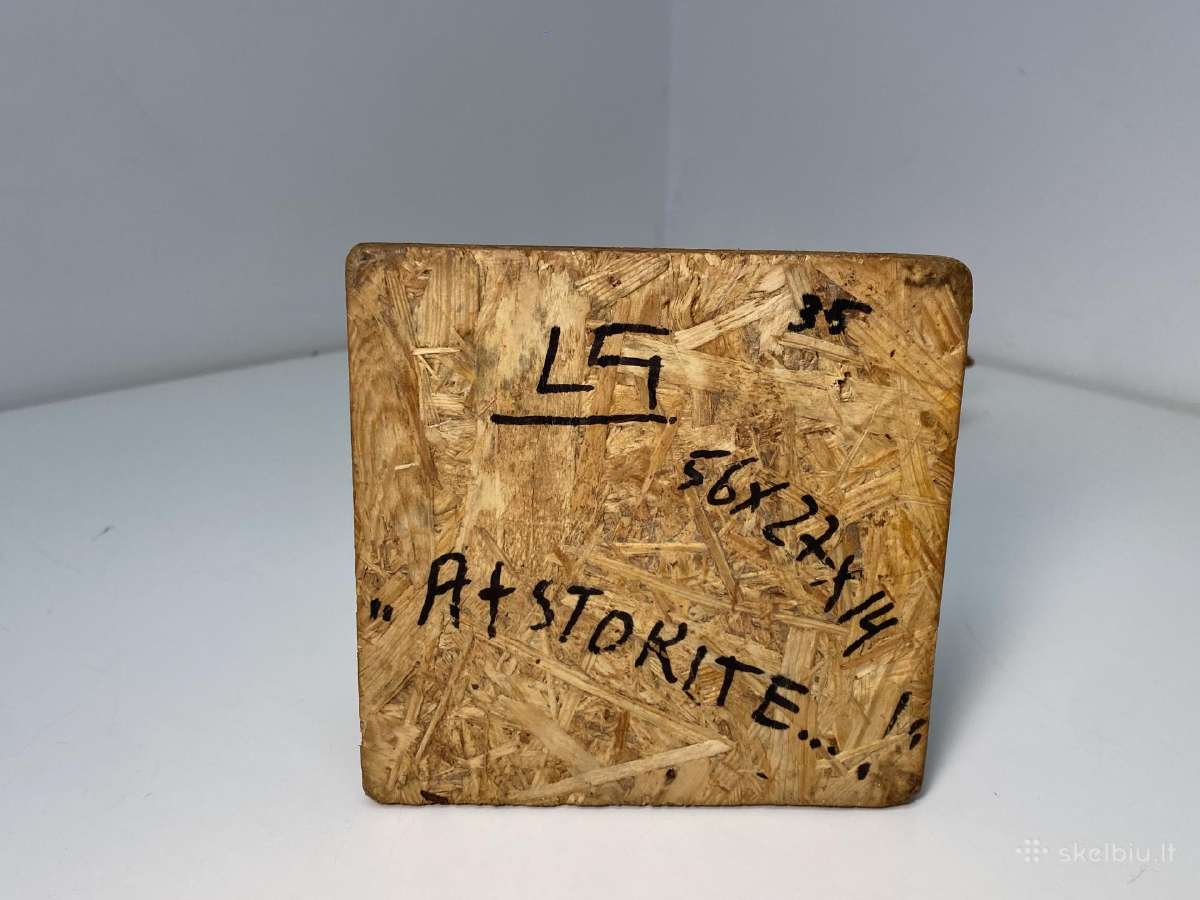 Leono Striogos medžio skulptūra. - nuotraukos Nr. 8