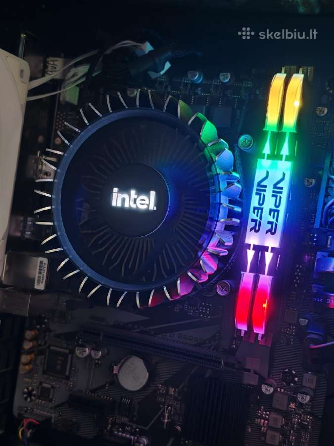 I3 12100f + h610 gigabyte + 16gb ddr4 3200mhz rgb - nuotraukos Nr. 3