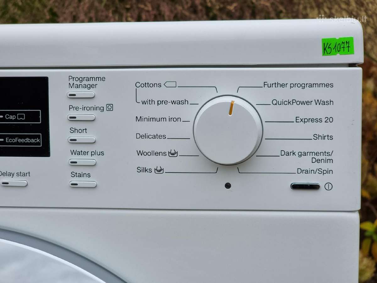 Miele Wkf120+ garantija - nuotraukos Nr. 10