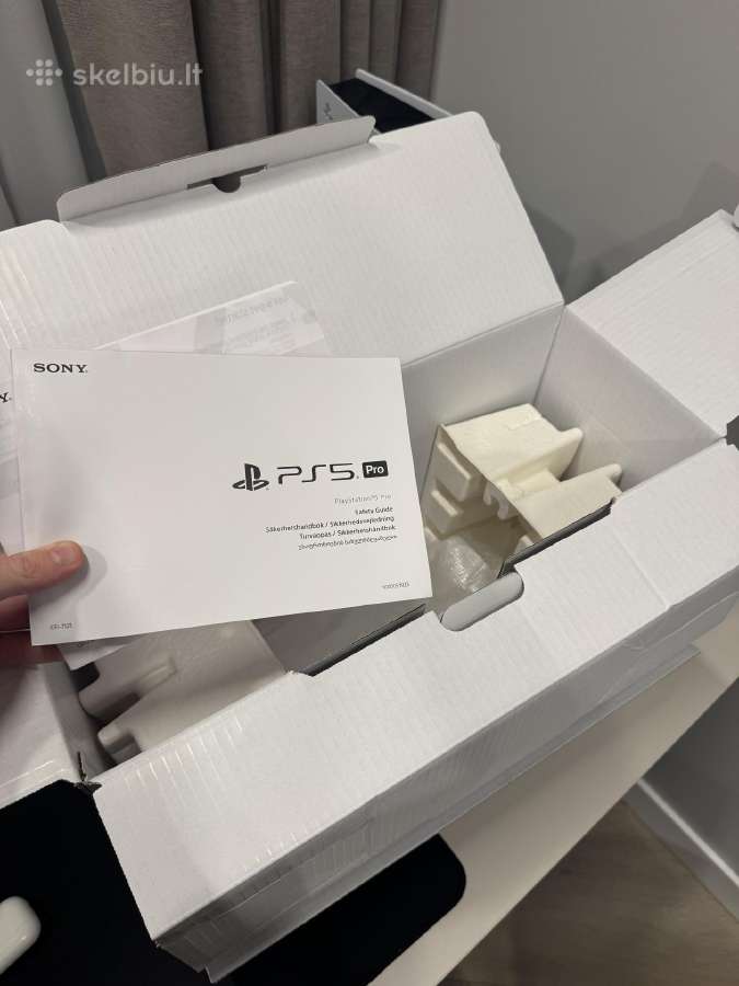 Ps5 Pro+diskasukis+2 pulteliai. Pirktas 2026-05. - nuotraukos Nr. 10