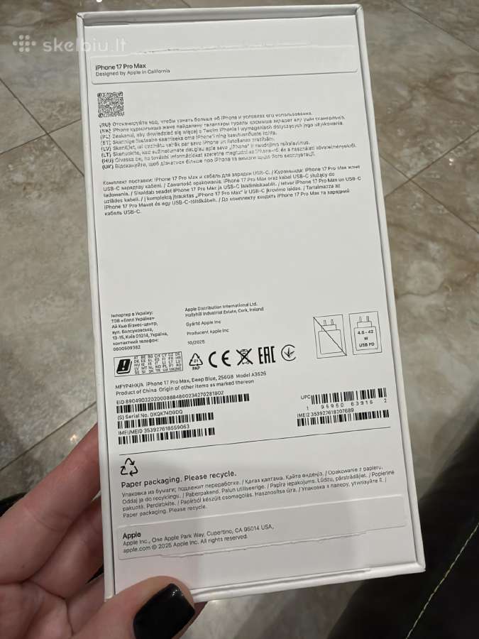 iPhone 17 Pro Max - nuotraukos Nr. 2