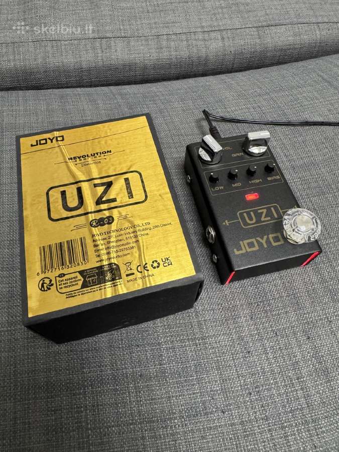 Joyo R-03 Uzi Distortion – gitaros pedalas - nuotraukos Nr. 3