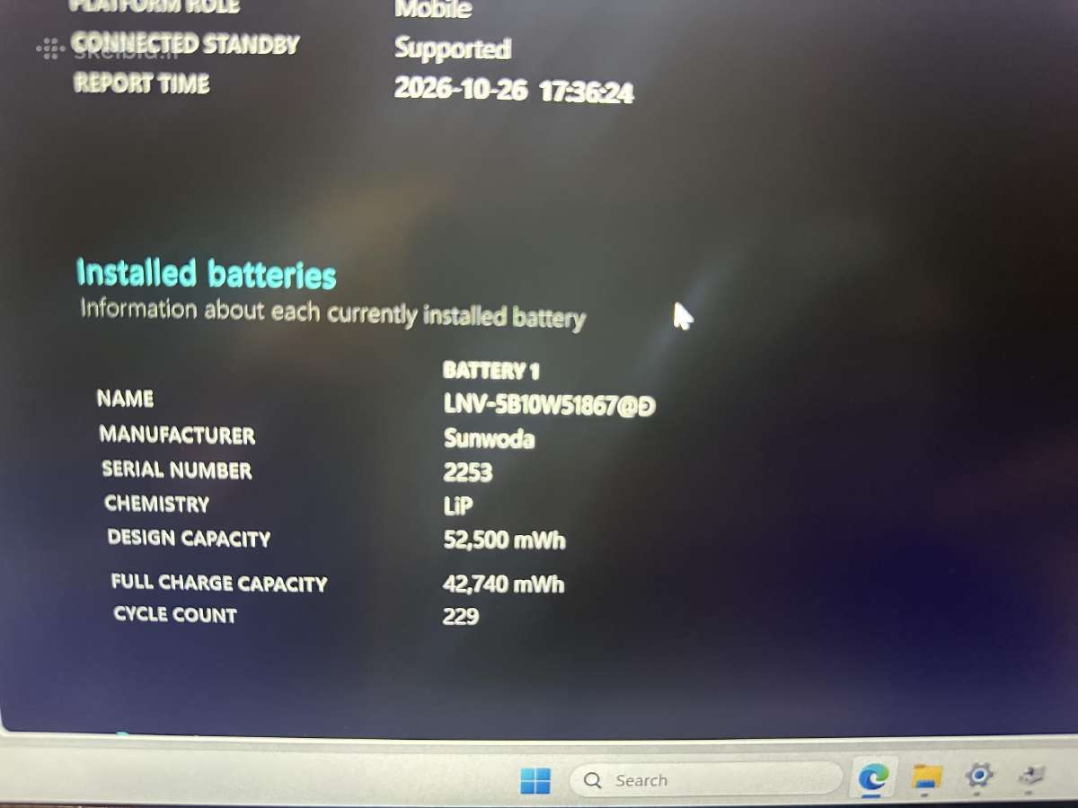 Lenovo Thinkpad T14 Gen3 Ryzen7 16gb 512ssd 14 - nuotraukos Nr. 11