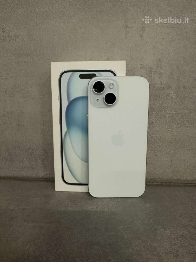 iPhone 15 128gb 86% - nuotraukos Nr. 2