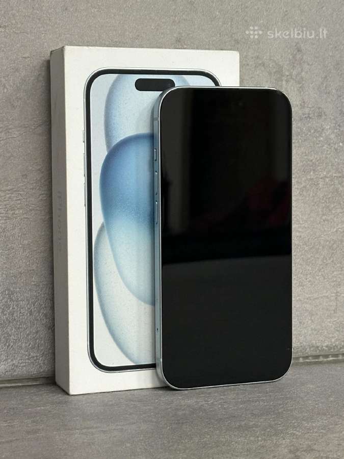 iPhone 15 128gb 86% - nuotraukos Nr. 4
