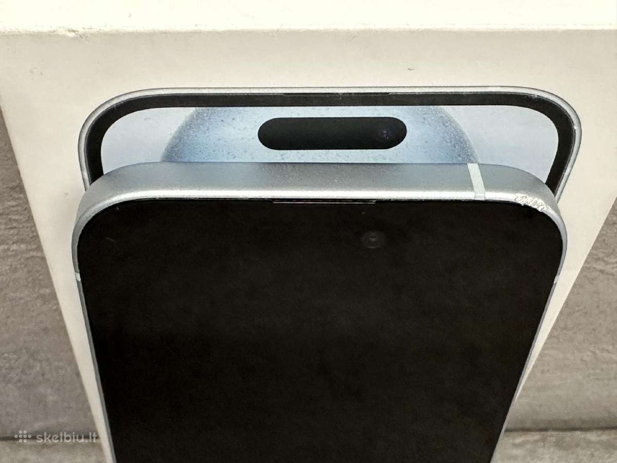 iPhone 15 128gb 86% - nuotraukos Nr. 8