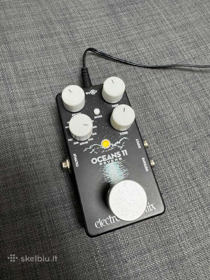 Electro-harmonix Oceans 11 Reverb gitaros pedalas - nuotraukos Nr. 5
