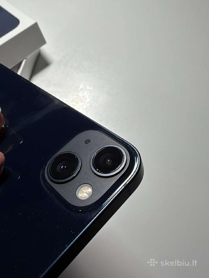Parduodamas juodos spalvos iPhone 13 - nuotraukos Nr. 7