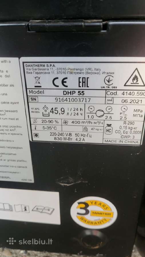 Master statybinis profi drėgmės surinkėjas 490 eur - nuotraukos Nr. 6