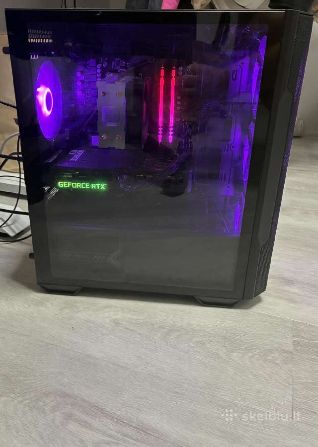 Gaming Pc R5 5600x ir Rtx 3060 12gb - nuotraukos Nr. 2