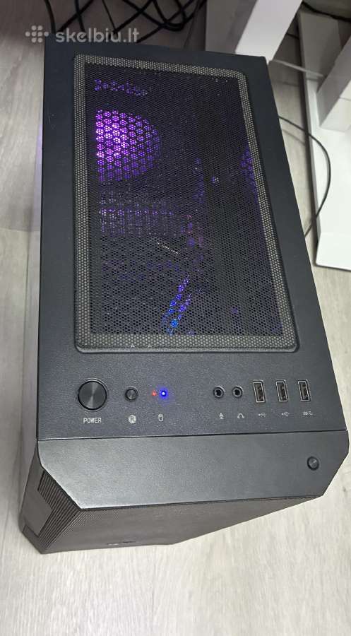Gaming Pc R5 5600x ir Rtx 3060 12gb - nuotraukos Nr. 4