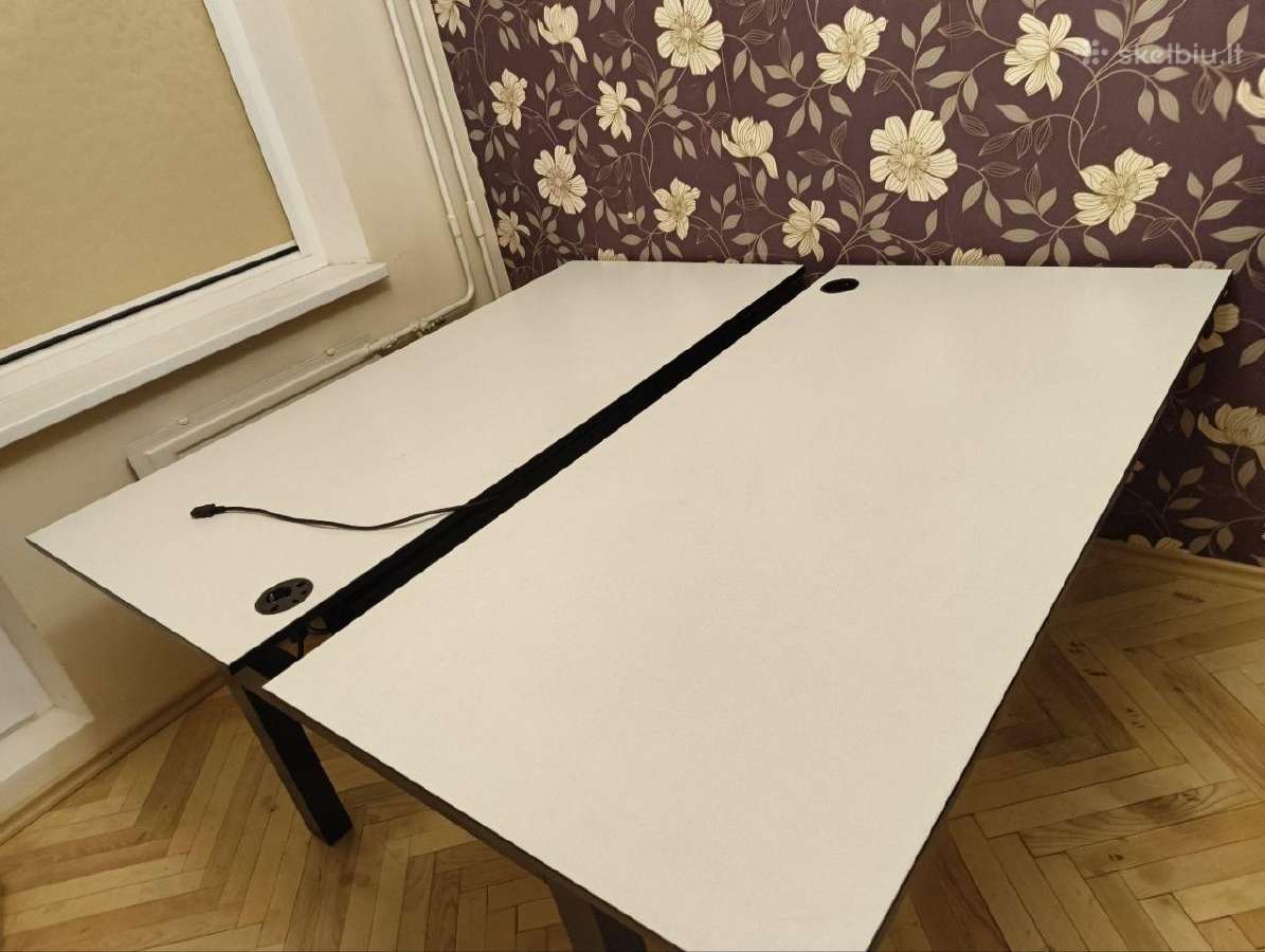 Elektrinis stalas 2x 160x80. Kaina derinama. - nuotraukos Nr. 2