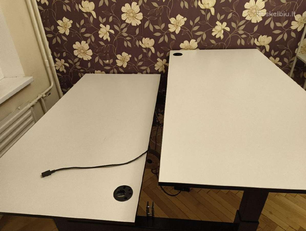 Elektrinis stalas 2x 160x80. Kaina derinama. - nuotraukos Nr. 3