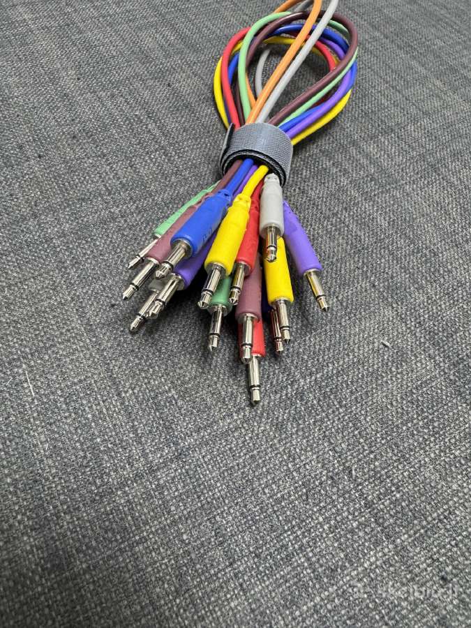 Hosa Cmm-800 – 8 vnt 3,5 mm patch laidų komplektas - nuotraukos Nr. 2
