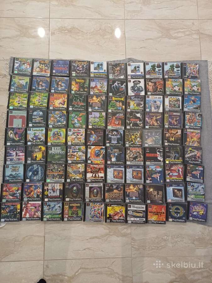 Parduodu ps1 originaliu zaidimu kolekcija 773 - nuotraukos Nr. 5