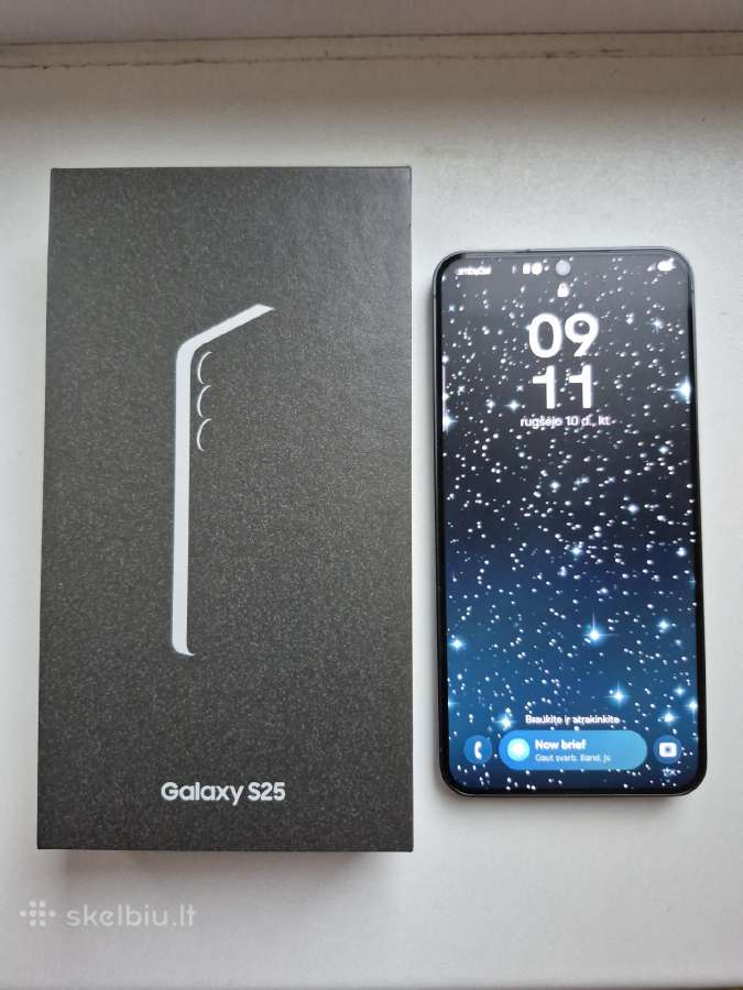 Samsung Galaxy S25 5G, 128 GB. - nuotraukos Nr. 3