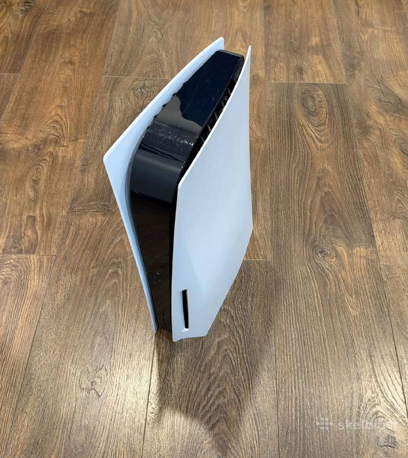 Playstation 5, Black & White, 825gb/su CD/2 pultai - nuotraukos Nr. 2