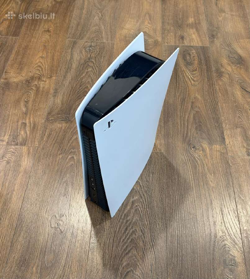 Playstation 5, Black & White, 825gb/su CD/2 pultai - nuotraukos Nr. 3