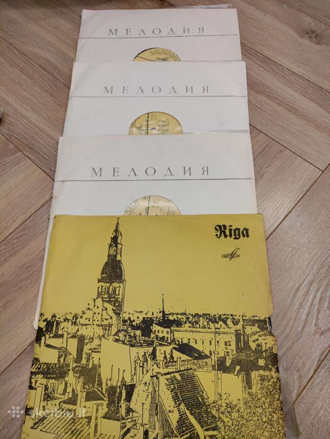 Vinilinės plokštelės - nuotraukos Nr. 4