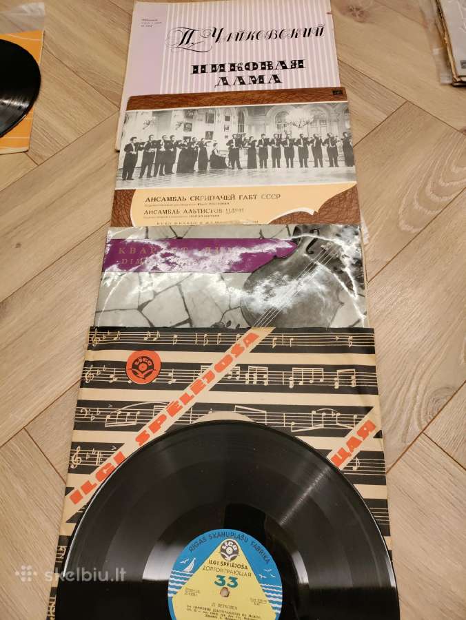 Vinilinės plokštelės - nuotraukos Nr. 8