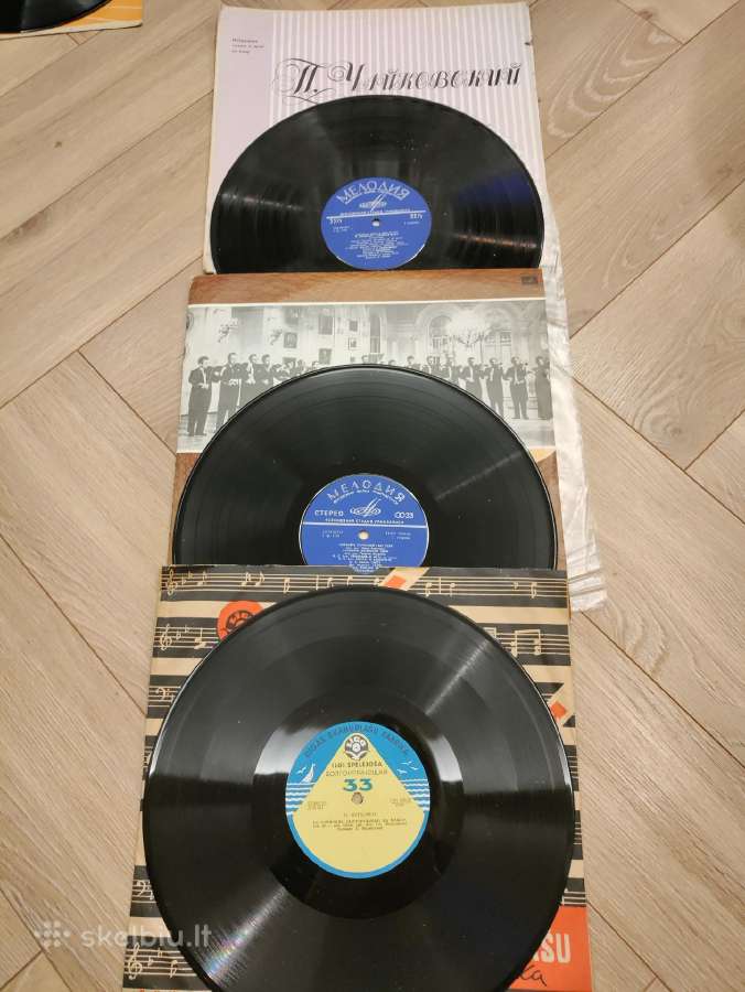 Vinilinės plokštelės - nuotraukos Nr. 9