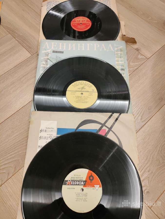 Vinilinės plokštelės - nuotraukos Nr. 11
