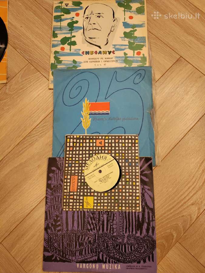 Vinilinės plokštelės - nuotraukos Nr. 12