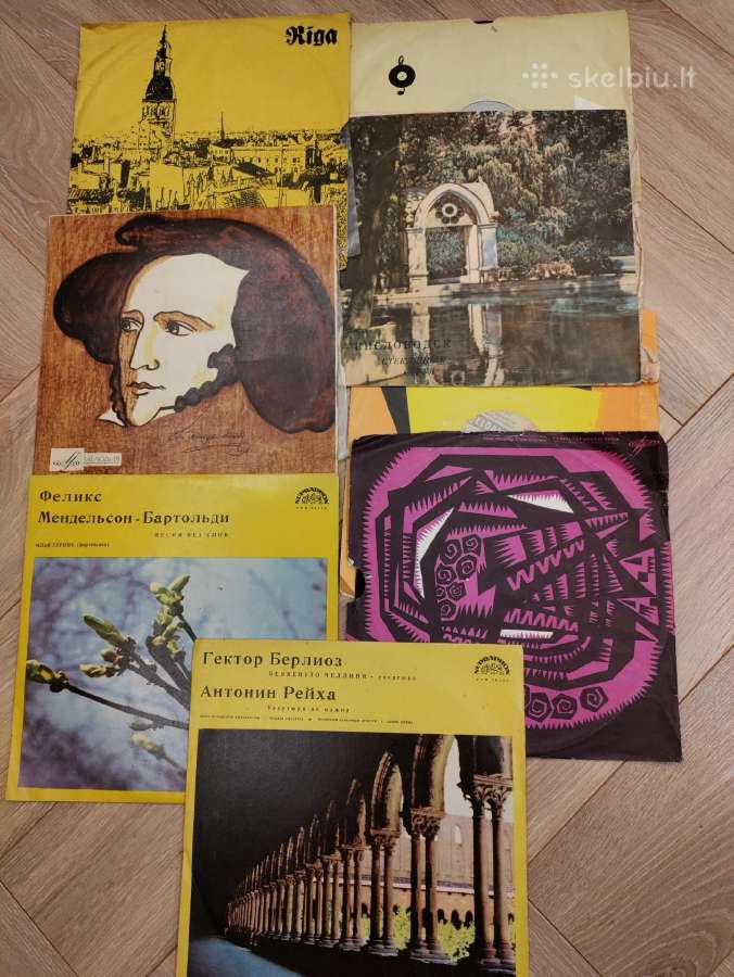 Vinilinės plokštelės - nuotraukos Nr. 2