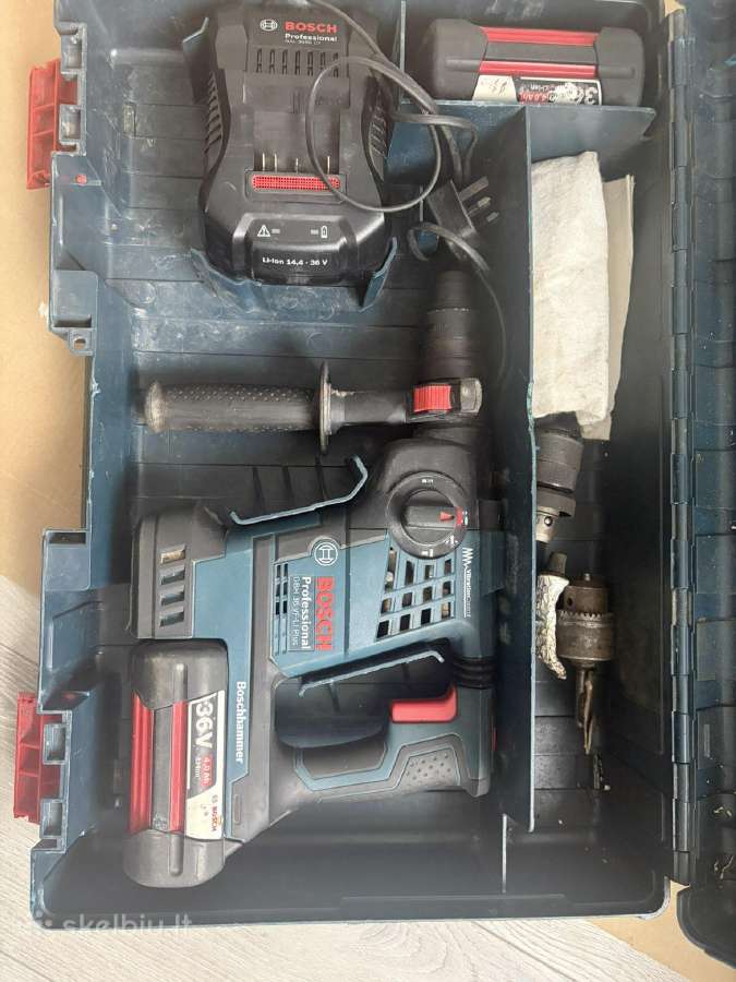 Bosch perforatorius Gbh 36 Vf-li Plus - nuotraukos Nr. 3