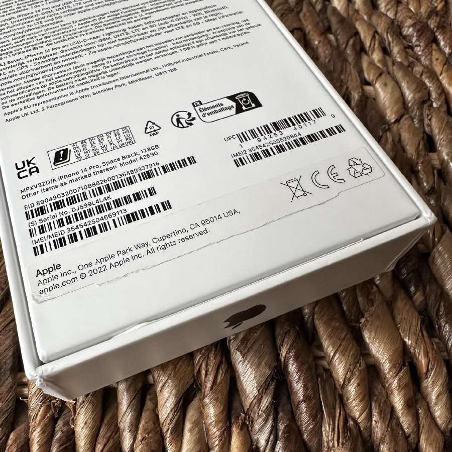 iPhone 14 Pro Dėžutė (Only Box) - nuotraukos Nr. 5