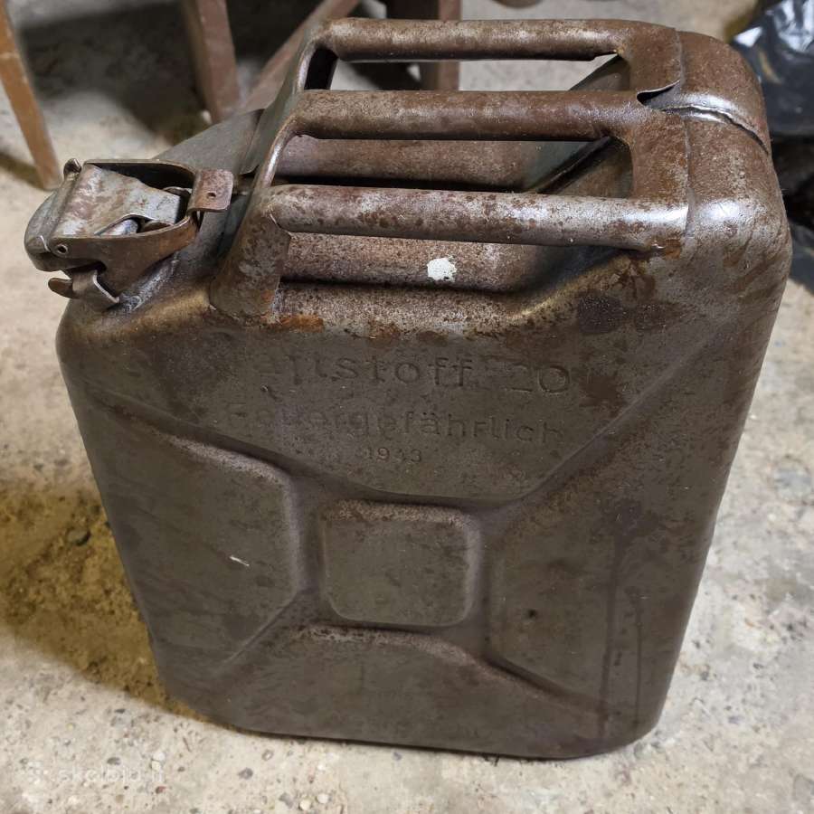 Originalus Wehrmacht kanistras 20l, 1943 m. - nuotraukos Nr. 3